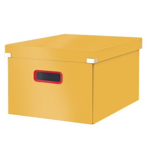 5348 Pudełko C&S Click & Store A4 uniwersalne średnie Leitz Cosy żółty
