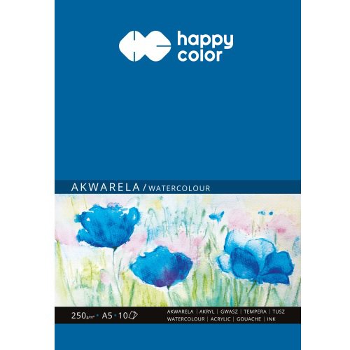 A5/10 Blok akwarelowy Art  250g Happy Color 