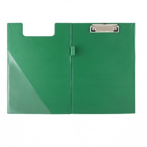 Deska A4 PVC z klipem i okładką D.RECT  zielony 