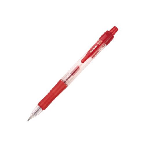 -- Długopis żelowy automatyczny 7344 Donau czerwony