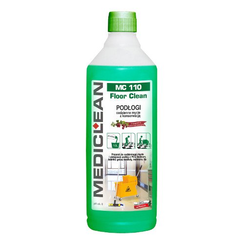 Mediclean MC 110 Płyn Do Mycia I Konserwacji Podłóg FLOOR CLEAN 1L ...