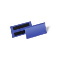 174107 Magnetyczna kieszeń magazynowa 100 x 38 ( 50 szt ) niebieska Durable
