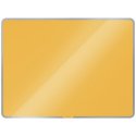 70430019 Tablica szklana magnetyczna Leitz Cosy 800 x 600 mm, kolor żółty, Leitz