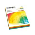 A4 MAESTRO MIX Intensive papier kolorowy (02) A4 80g/5x50ark ##