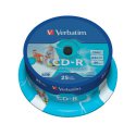 CD-R Printable Verbatim 700MB 43439 (opak. 25 szt.)