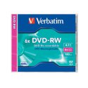 DVD-RW Verbatim 4x, 6x - 4,7GB box 43285
