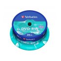 DVD-RW Verbatim 4x cake 25 43639