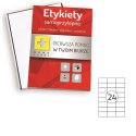 Etykiety samoprzylepne 70 x 36 mm opak. 100 szt. Dalpo