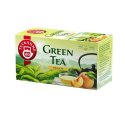 Herbata TEEKANNE Green Tea Peach zielona brzoskwinia 20 kopert 