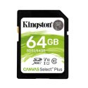 Karta pamięci micro SD Kingston Canvas Select Plus SDCS2/64GBSP (64GB; Class 10, Class A1)