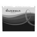 Naboje Waterman 52008 (8szt) - długie czarny S0110850