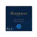 Naboje Waterman 5201 - krótkie niebieski S0110950 