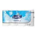 Papier toaletowy biały /8 rolek/ LAMBI