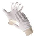 Rękawice montażowe TIT, bawełna, rozm. 10, białe V0103000199100