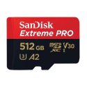 SANDISK EXTREME PRO microSDXC 512GB 200/140 MB/s A2  SDSQXCD-512G-GN6MA
