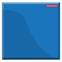 Tablica szklana MEMOBE, magnetyczna, niebieska, 45x45 cm SZM45x45/N