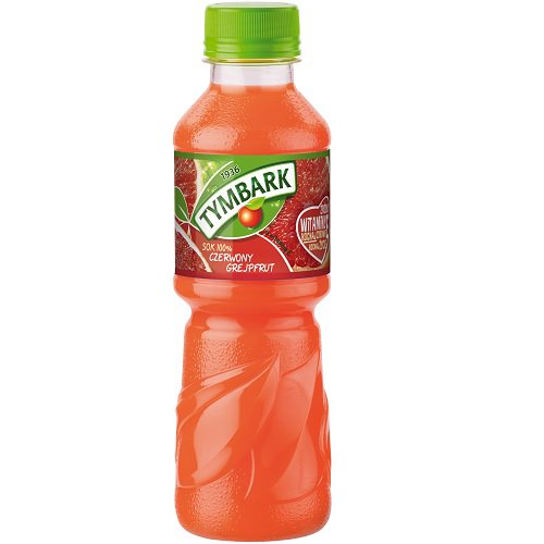 Sok czerwony grapefruit 300ml /12szt/ Tymbark ?? Soki, nektary Lobos