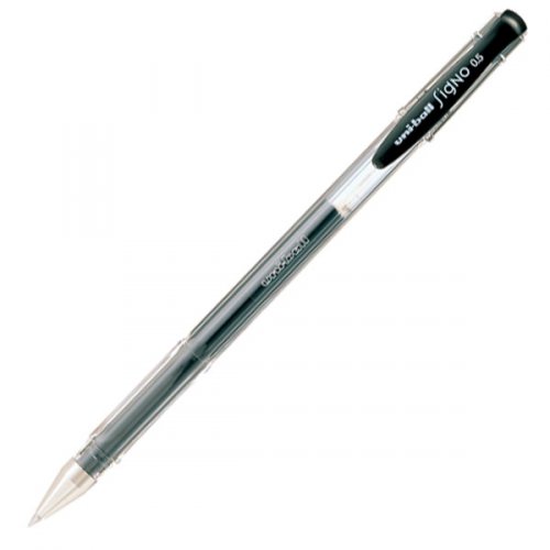 UM-100 Signo długopis żelowy 0,3 mm UNI  czarny