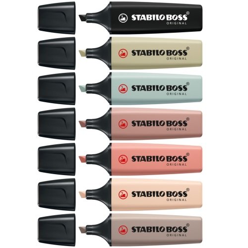 Zakreślacz STABILO BOSS ORIGINAL Nature COLORS sjena - Markery i ...